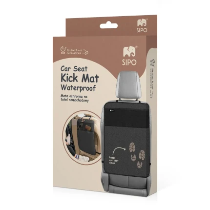 Mata ochronna na fotel samochodowy przeciw kopaniu / SIPO