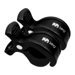 Wielofunkcyjne klipsy, klamry do wózka i fotelika, zestaw 2szt, - czarny / SIPO