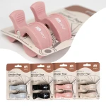 Wielofunkcyjne klipsy, klamry do wózka i fotelika, zestaw 2szt, - różowy / SIPO