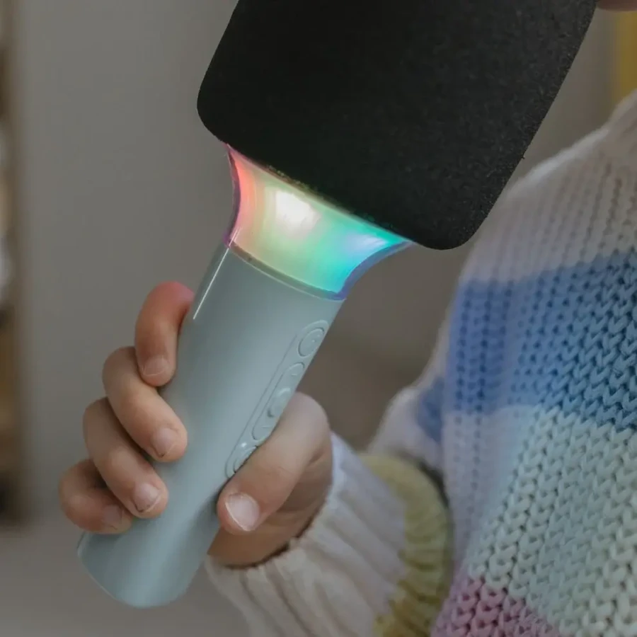 Świecący mikrofon KIDYMIC - zielony / Kidywolf