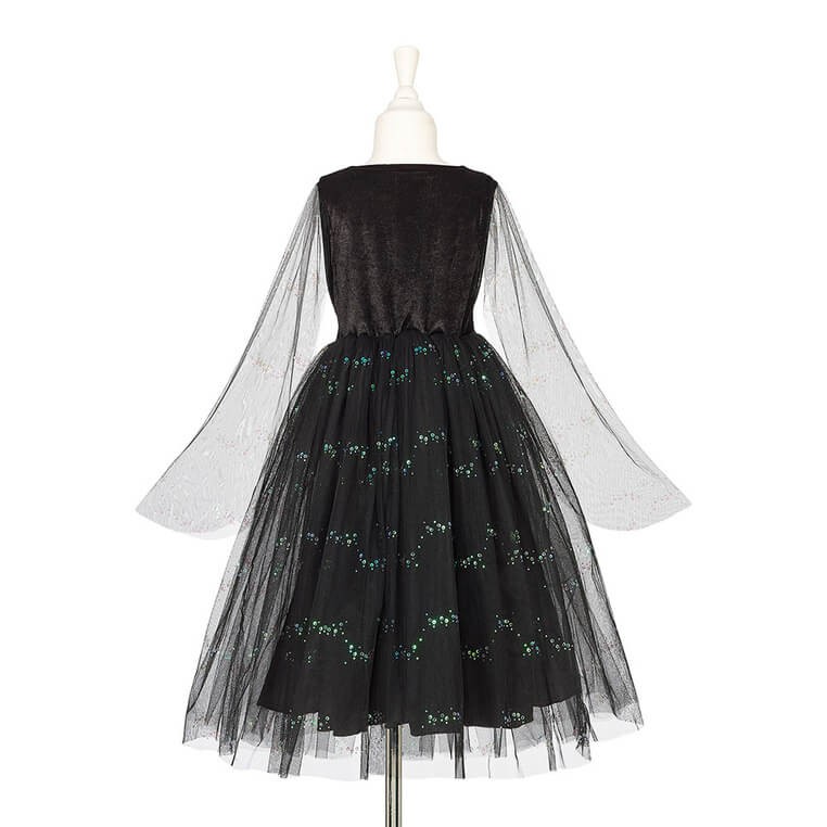 Kostium sukienka tiulowa z cekinami i lampkami LED czarownica Agatha / Souza!