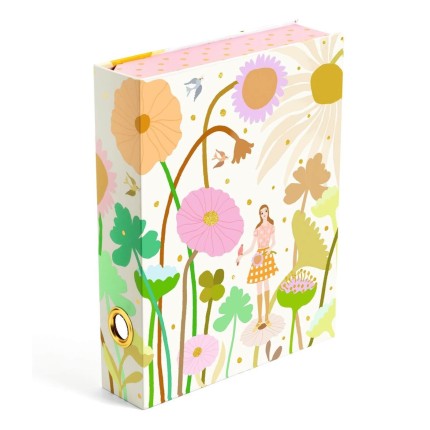 Segregator z zestawem papierniczym TINOU / Djeco