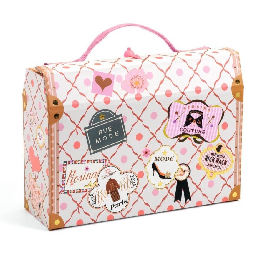 Walizeczka z zestawem papierniczym TINOU / Djeco