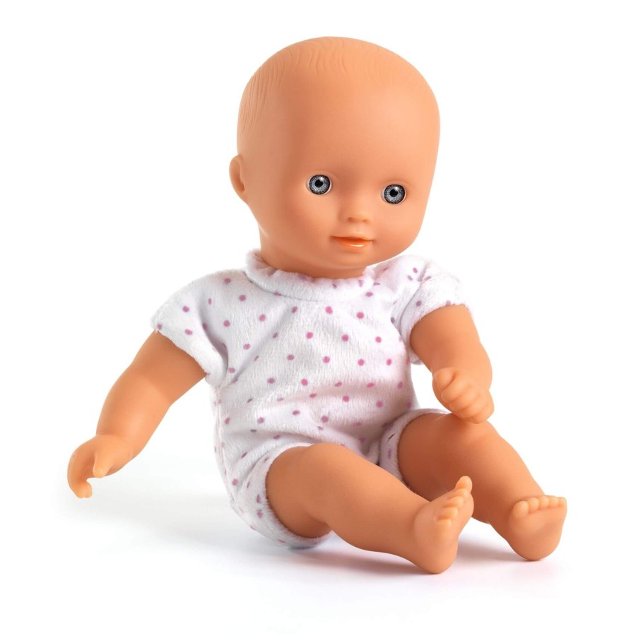 Lalka MINI BARBARA w materiałowym koszu / Djeco