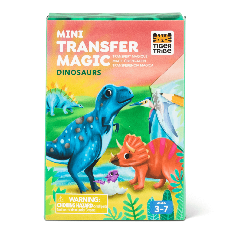Zestaw z folią transferową - Dinozaury / Tiger Tribe