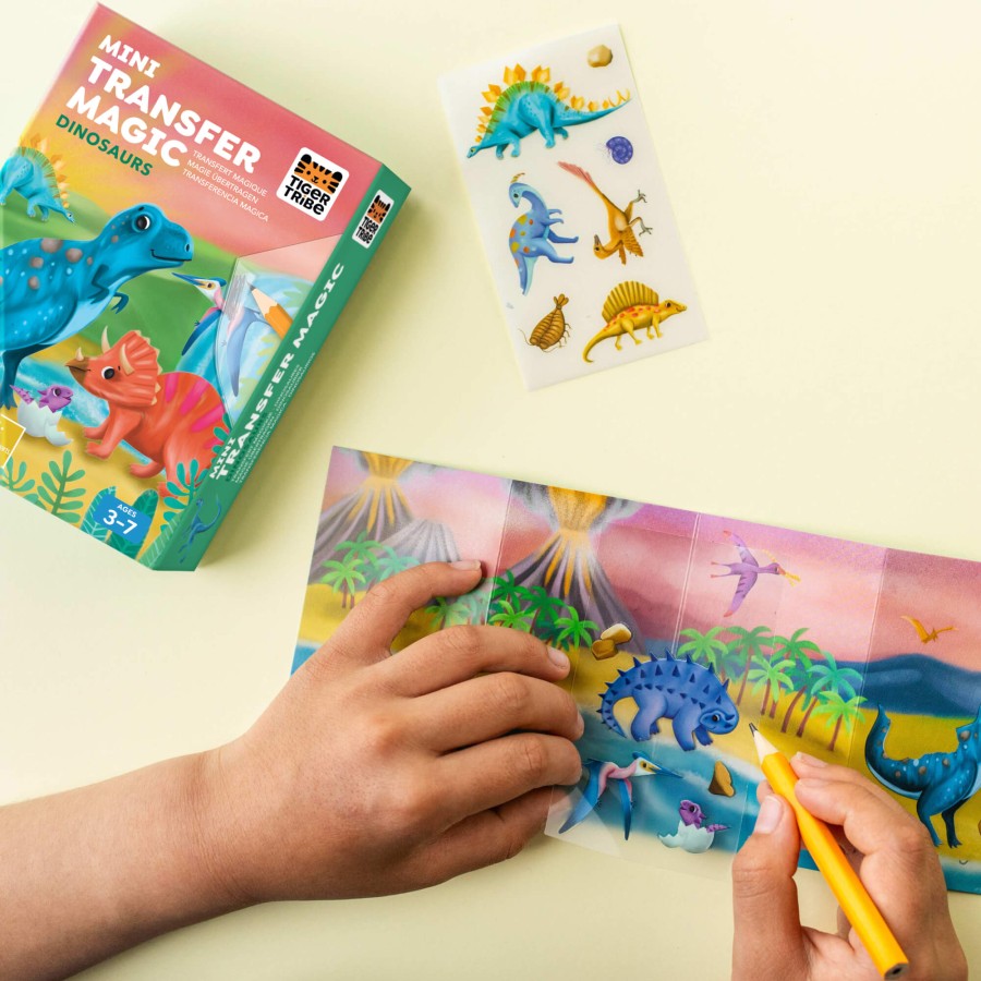 Zestaw z folią transferową - Dinozaury / Tiger Tribe