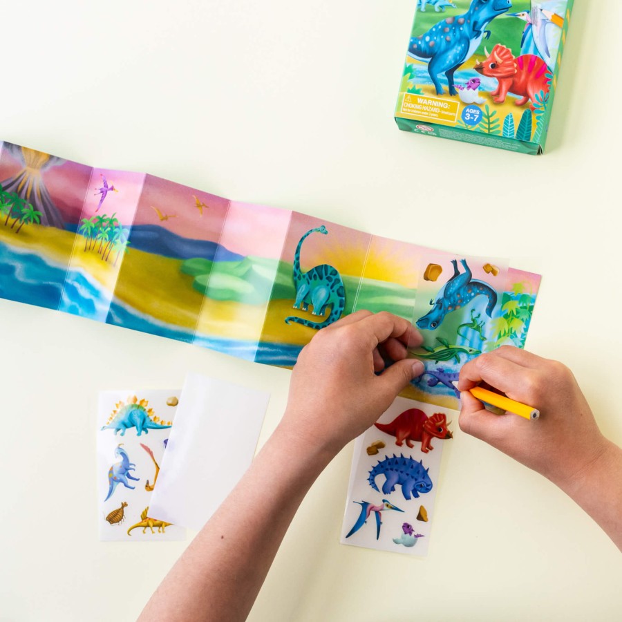 Zestaw z folią transferową - Dinozaury / Tiger Tribe