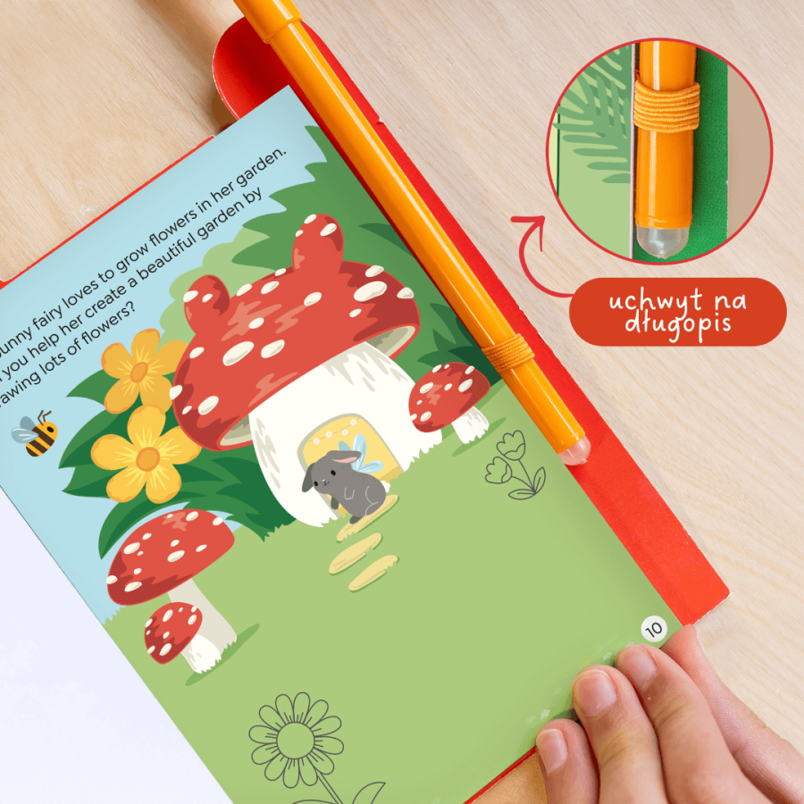 Zeszyt łamigłówek - Wróżki / Tiger Tribe