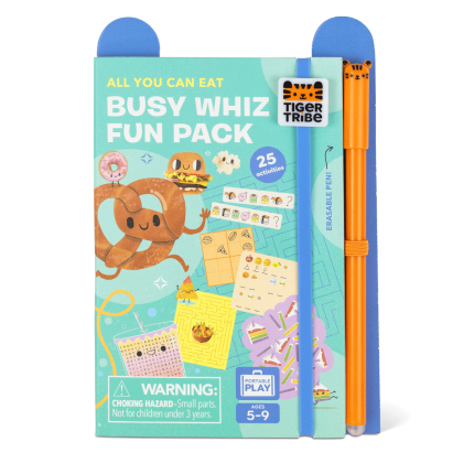 Zeszyt łamigłówek - Przysmaki / Tiger Tribe