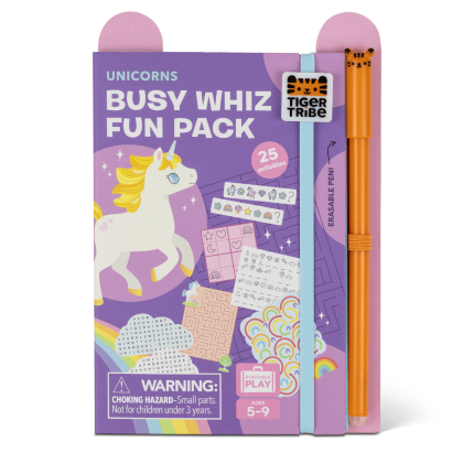 Zeszyt łamigłówek - Jednorożce / Tiger Tribe