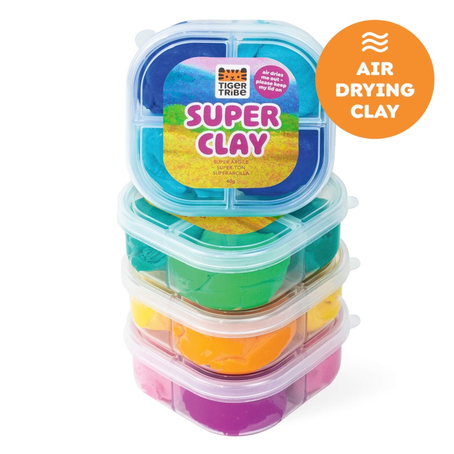 Zestaw z masą plastyczną - Dinozaury / Tiger Tribe