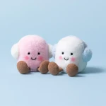 Wesołe Pianki Marshmallow w nausznikach 9 cm / Jellycat