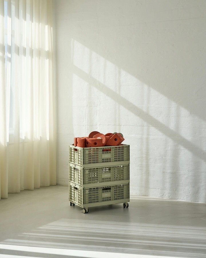 Skrzynia do przechowywania - Dusty Green / MODU