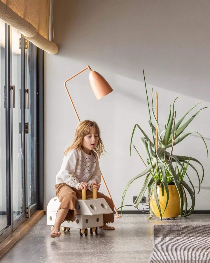 Explorer set - Kreatywne klocki rozwijające motorykę dużą: Sand Grey, Honey Yellow 8w1 / MODU