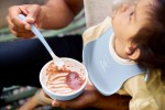 Zestaw do karmienia 3 szt. - Powder Blue / BabyBjorn