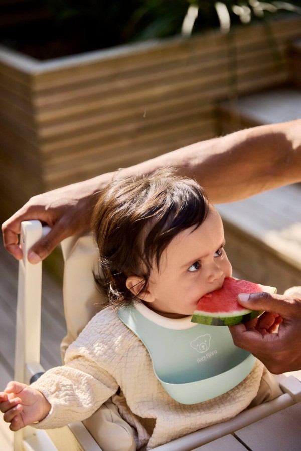 Zestaw do karmienia 3 szt. - Powder Green / BabyBjorn