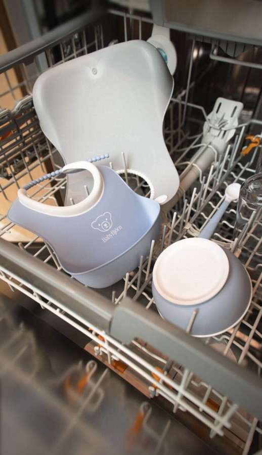 Zestaw do karmienia 3 szt. - Powder Green / BabyBjorn