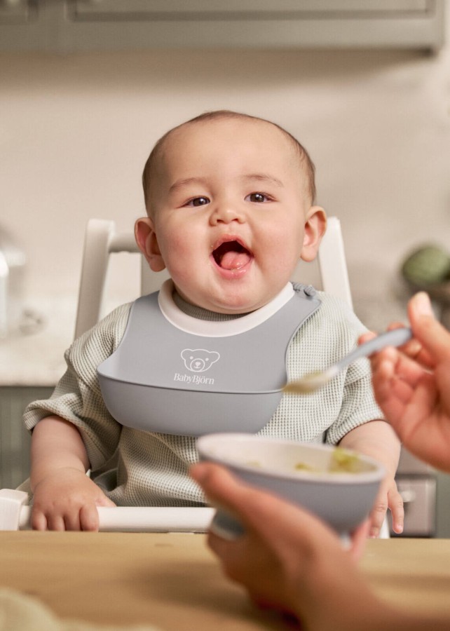 Zestaw do karmienia 3 szt. - Light Grey / BabyBjorn