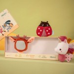 Zestaw rozwijający zmysły multisensoryczny Jednorożec Lena 0 m+ / Lilliputiens