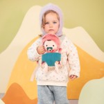 Lalka dzidziuś w nosidełku i z czapeczką Jeanne 18 m+ / Lilliputiens