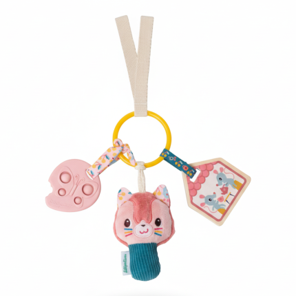 Wielofunkcyjny brelok Ogród Kotka Jeanne 3 m+ / Lilliputiens