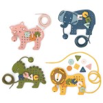 Drewniana przeplatanka ze zwierzątkami / Trixie