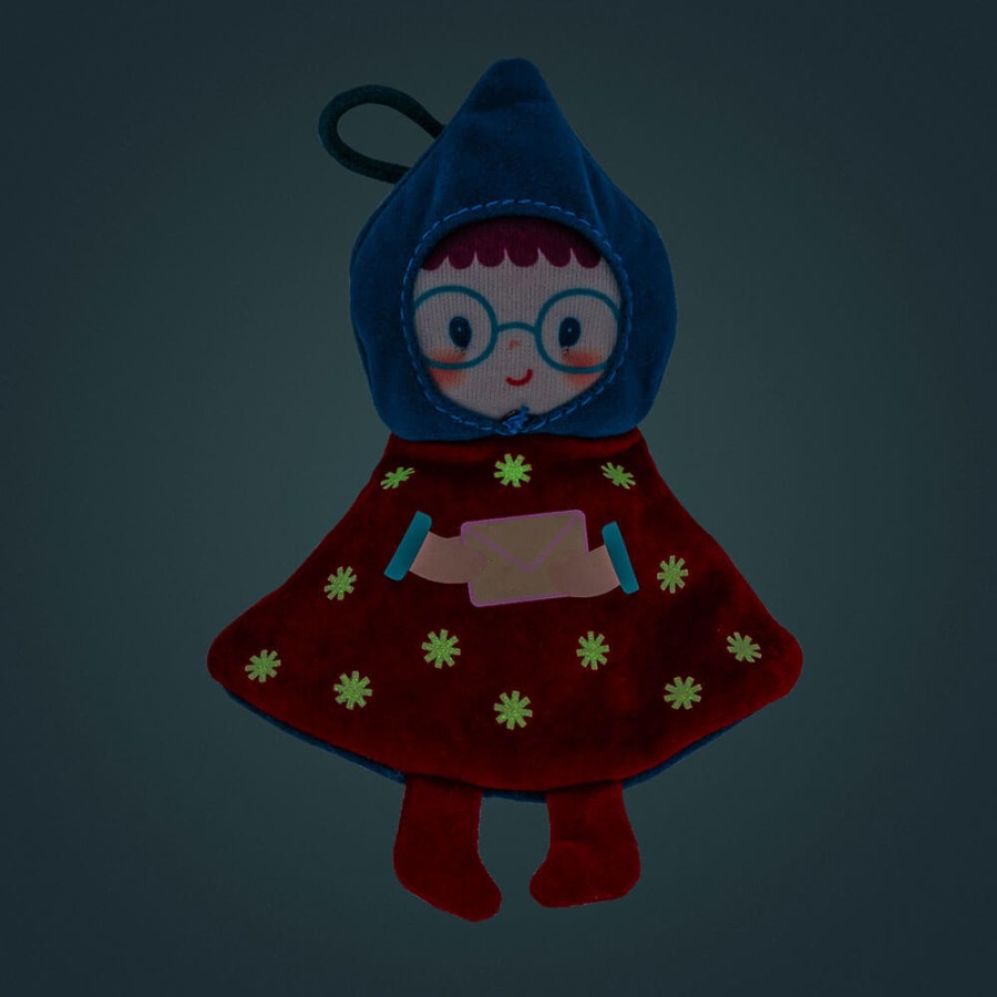 Przytulanka bombka dwustronna elf - choinka czerwona / Lililputiens