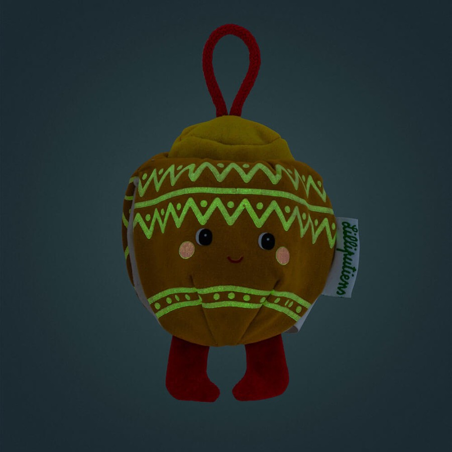 Przytulanka bombka dwustronna elf - bombka biała / Lililputiens