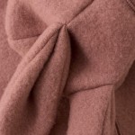 Kombinezon 100% wełny merino z uszkami królika - Burlwood / HUTTEliHUT