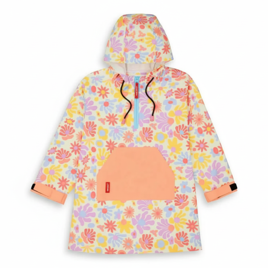 Ponczo przeciwdeszczowe Retro Flowers / Hello Hossy