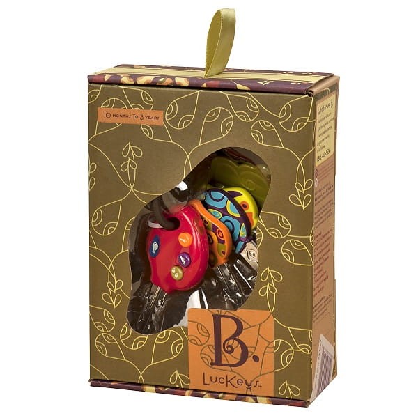 LucKeys – zestaw kluczy samochodowych z pilotem CZERWONY / B.Toys