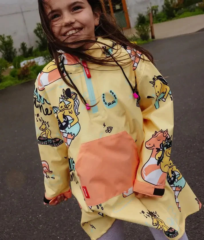 Ponczo przeciwdeszczowe Unicorn / Hello Hossy