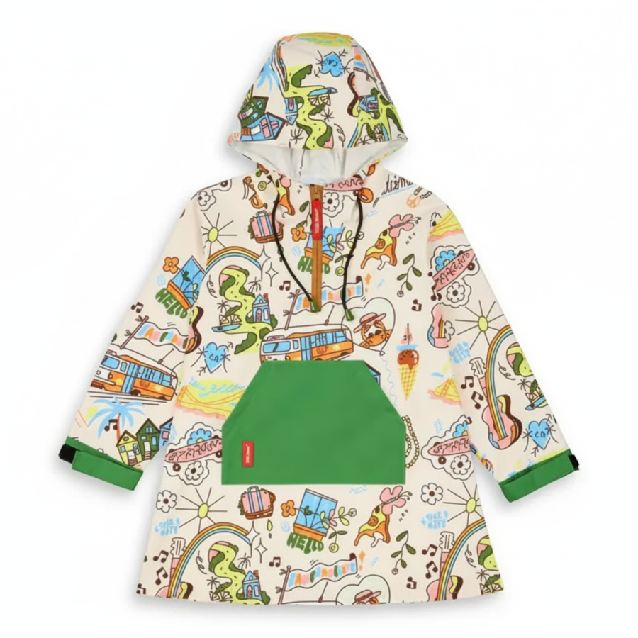 Ponczo przeciwdeszczowe San Francisco / Hello Hossy