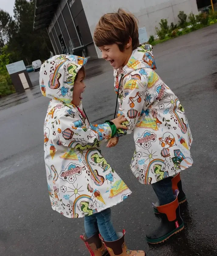 Ponczo przeciwdeszczowe San Francisco / Hello Hossy