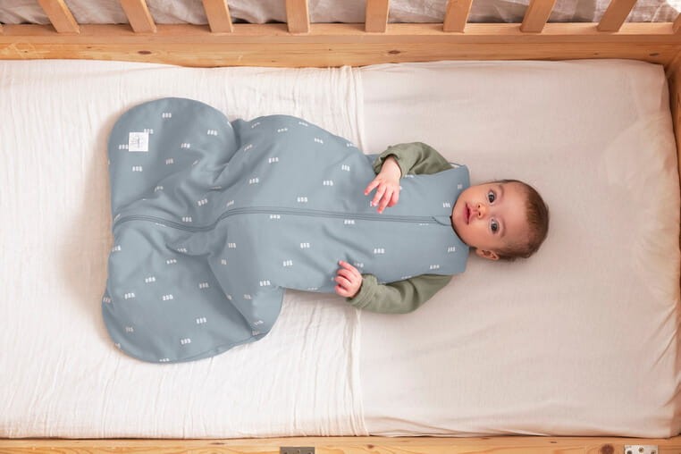 Śpiworek 2,5 TOG - Blocks light blue / Lassig