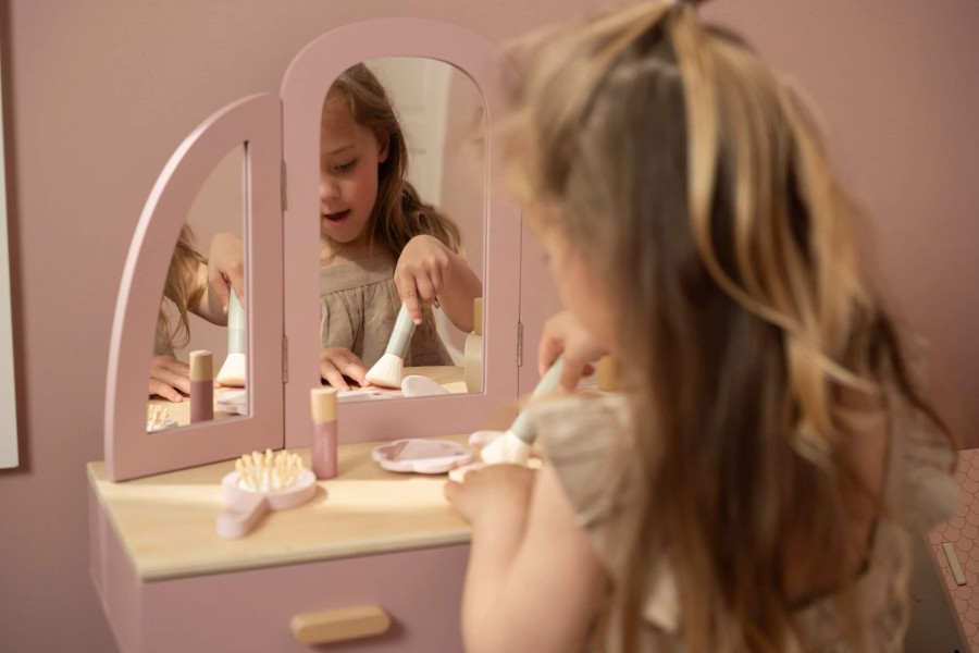 Drewniana duża toaletka FSC / Little Dutch