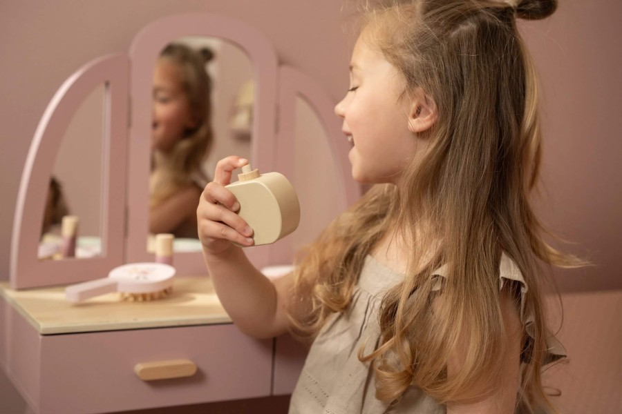 Drewniana duża toaletka FSC / Little Dutch