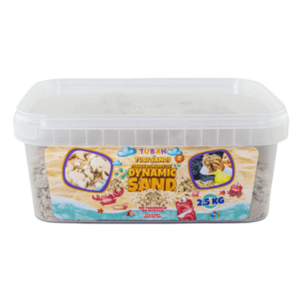 Piasek dynamiczny - naturalny 2,5 kg / Tuban