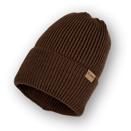 Czapka zimowa merino WINTER TOFFEE / Patulove