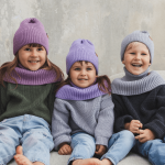 Czapka zimowa merino WINTER LILAC / Patulove