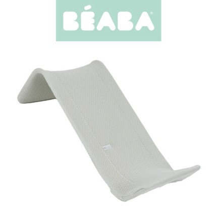 Leżaczek – wkładka do kąpieli dla niemowląt Velvet grey / Beaba
