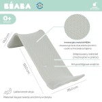 Leżaczek – wkładka do kąpieli dla niemowląt Velvet grey / Beaba
