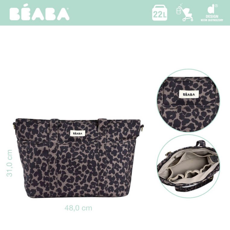 Torba dla mamy Madrid Leopard / Beaba