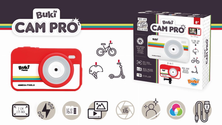 Aparat fotograficzny 2w1 CamPro PV010 / Buki