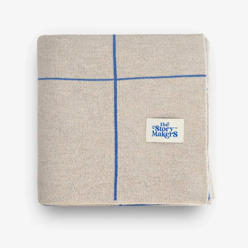 Koc merino - beżowy / The Story Makers