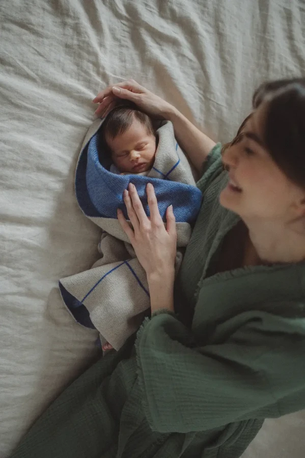 Koc merino - beżowy / The Story Makers