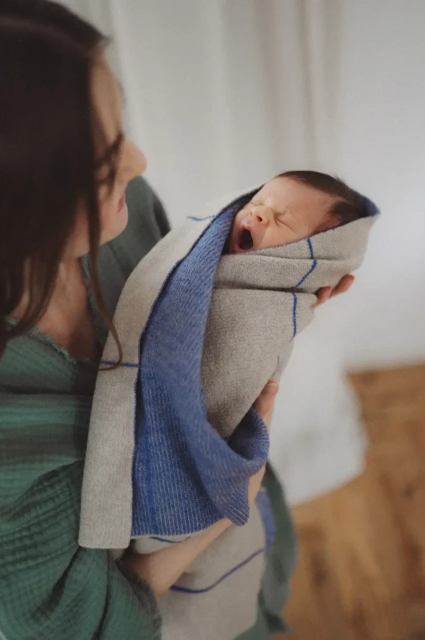 Koc merino - beżowy / The Story Makers