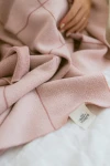 Koc merino - różowy / The Story Makers
