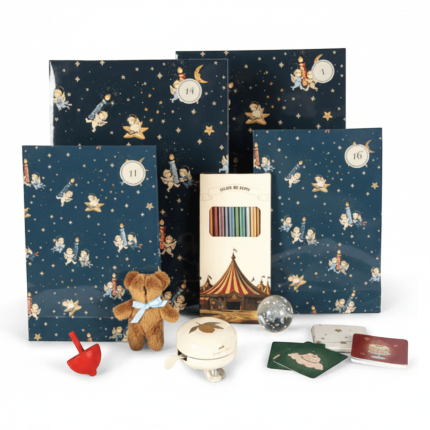Kalendarz Adwentowy - blue / Konges Slojd