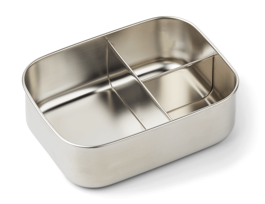 Lunchbox z przegródkami Arthur - Vehicles, Dove blue mix / Liewood